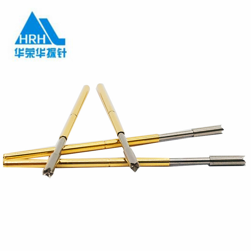 G1353-Q探針、四爪頭探針、1.36mm測試針、總長36.5mm、彈簧針圖片、測試針圖片、頂針圖片、探針圖片