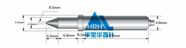 GP-11S、定位針、探針外徑為4.5mm ，長(zhǎng)度為35.5mm、ICT測(cè)試針、功能夾具定位針、測(cè)試針、五金配件