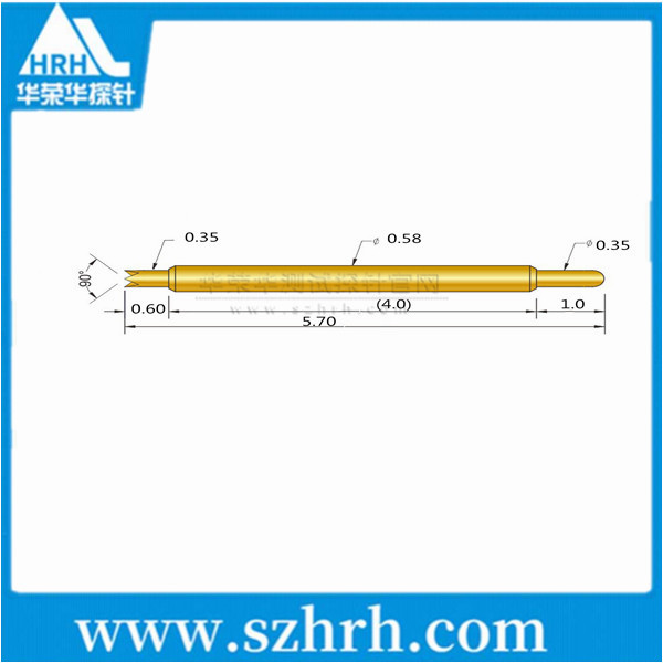 058-UJ-5.7L ，華榮華雙頭測(cè)試探針廠家
