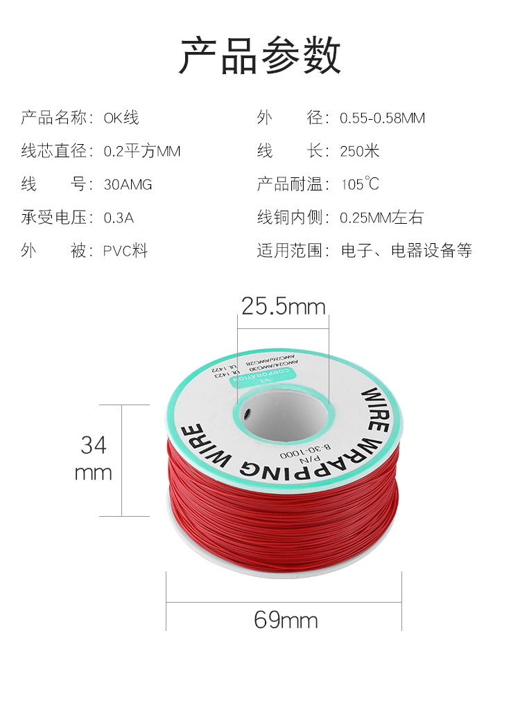 OK線，華榮華探針配件廠家